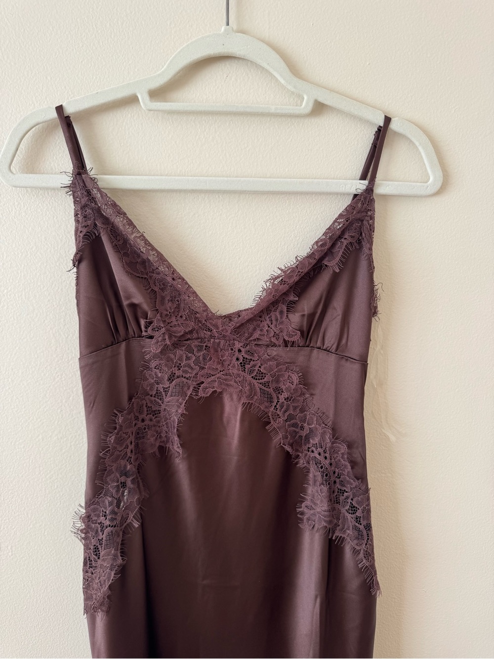 Peppermayo Winona night slip maxi dress - chocolate - Picture 5 of 8